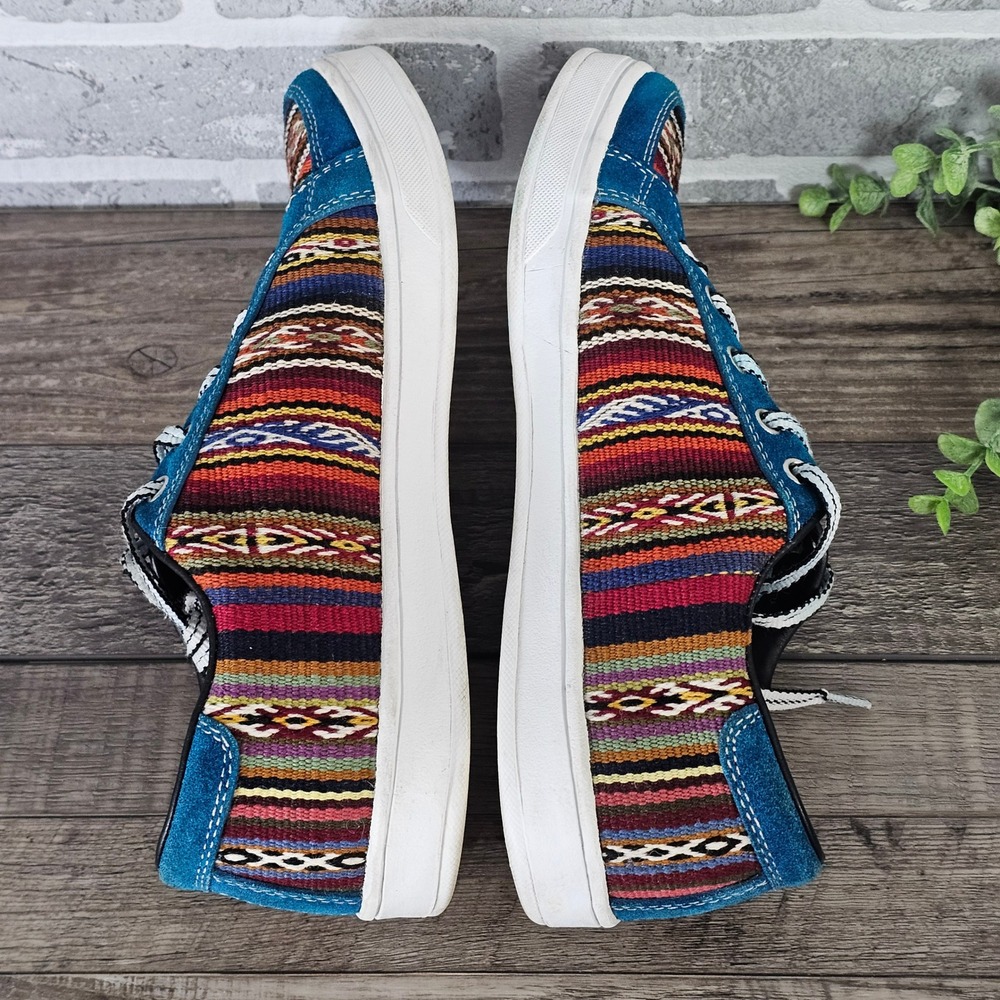 Passeri Handmade Peru Baby Alpaca Sneakers EU 39 Womens‎ 8.5 Woven Boho Fesitval - Picture 6 of 9